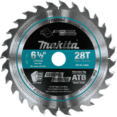 Makita A-99960 6‑1/2" 28T Carbide‑Tipped Cordless Plunge Saw Blade